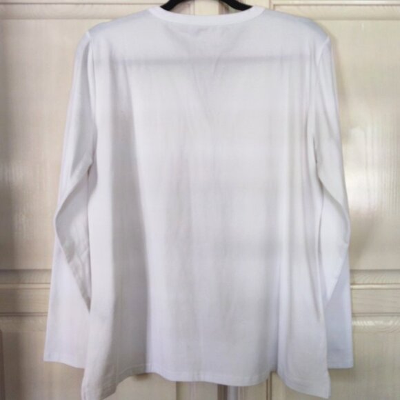 Gap Linen Crop Trousers, White Top, Sleeveless Vest, & Scarf Bundle, SZ 12/Lg - Picture 6 of 16